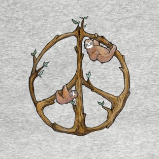 Peace Sloths T-Shirt